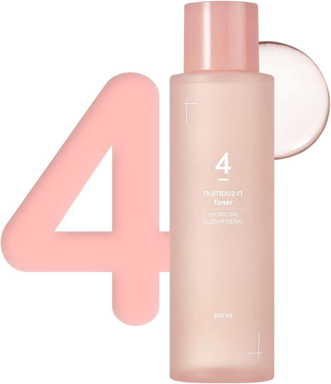 [Numbuzin] No.4 Hydration Glow Mineral Toner 200ml Wepremiumng