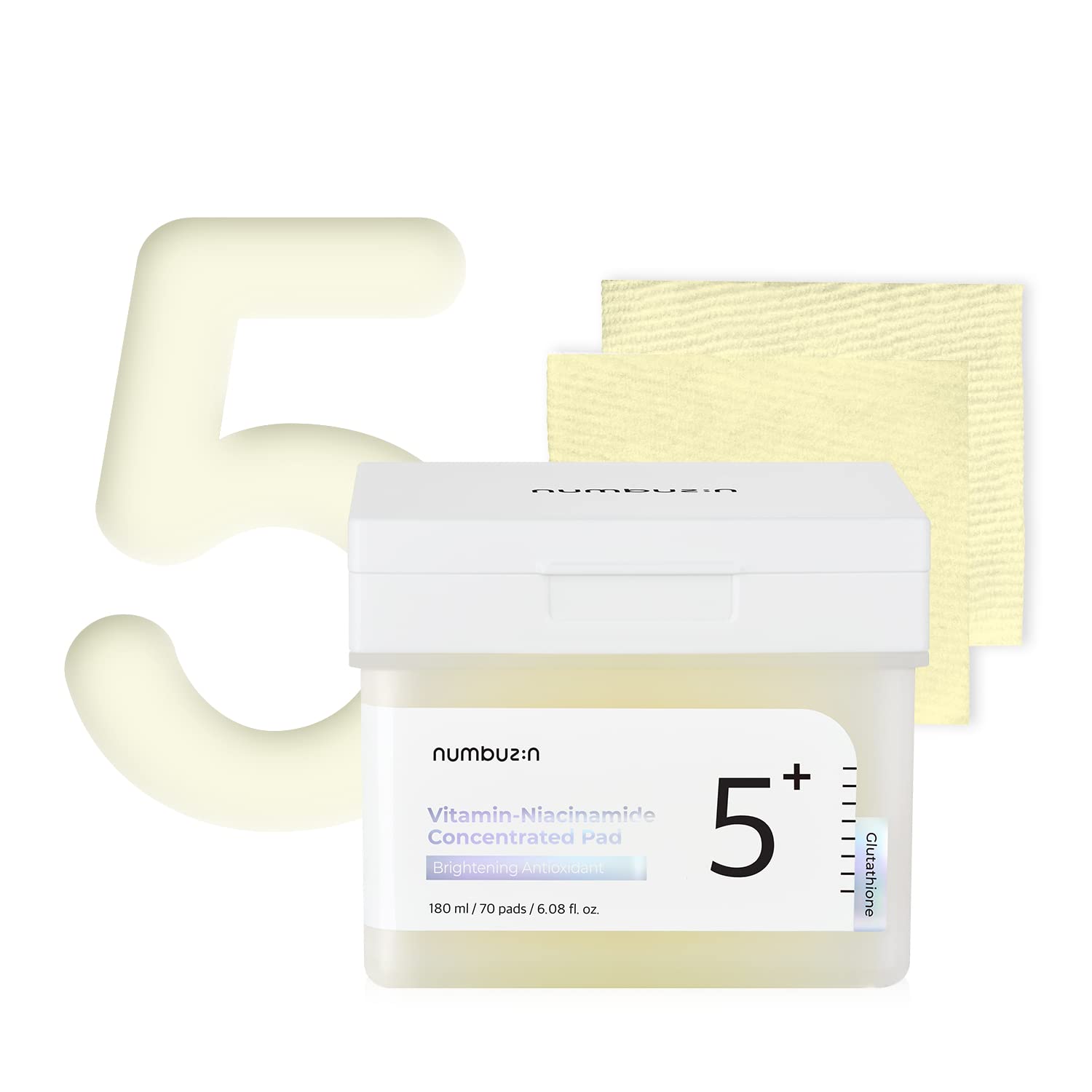 [Numbuzin] No.5 Vitamin-Niacinamide Concentrated Pad (70Pads) Wepremiumng