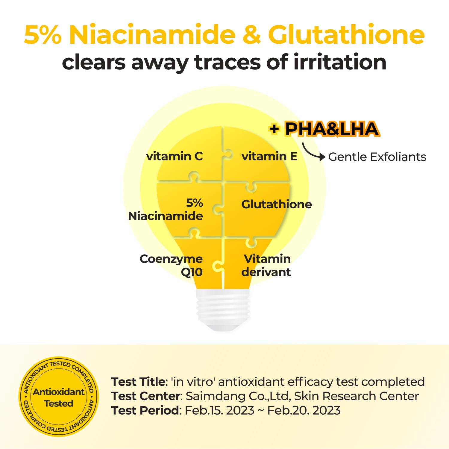 [Numbuzin] No.5 Vitamin-Niacinamide Concentrated Pad (70Pads) Wepremiumng