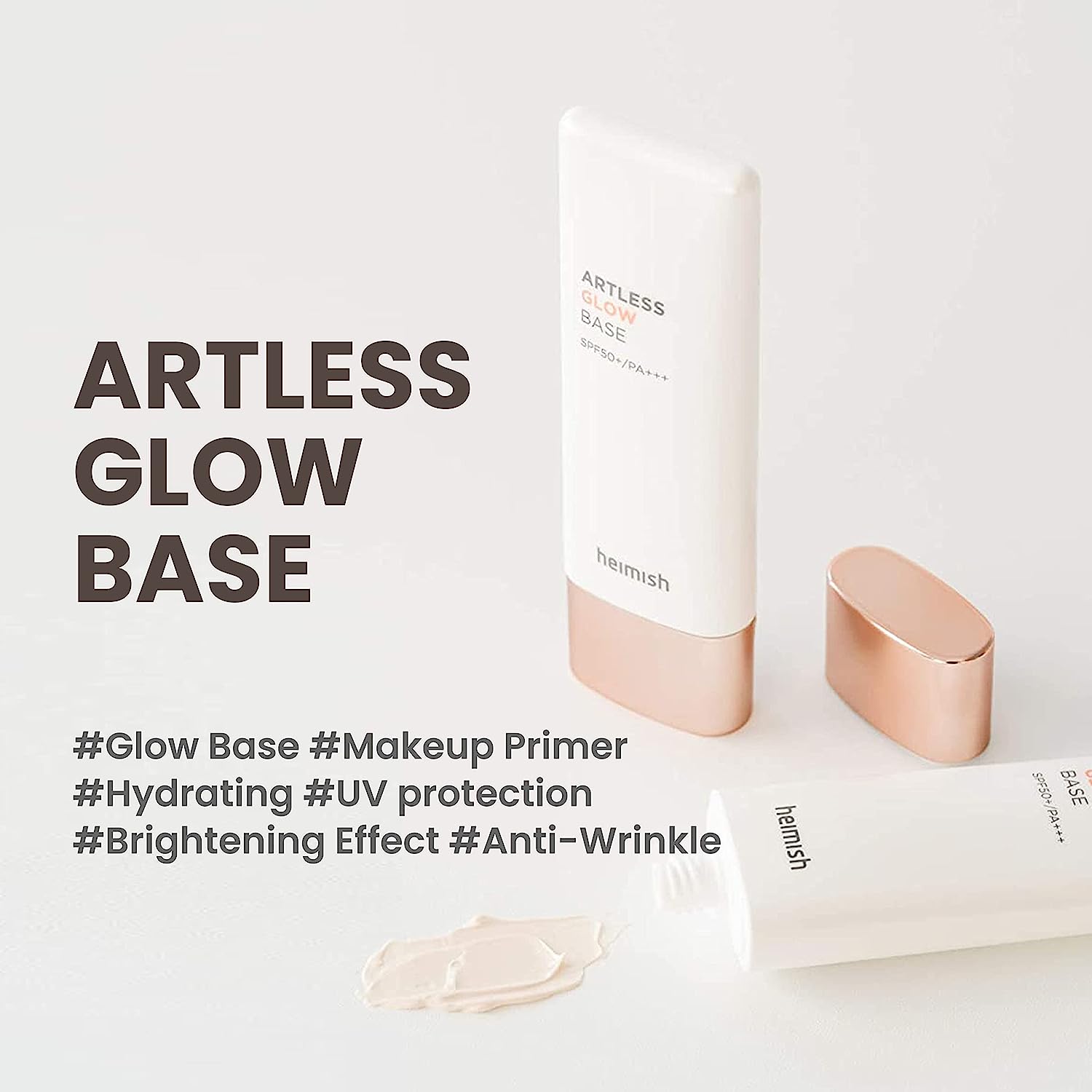 [Heimish] Artless Glow Base SPF 50+ PA+++ 55ml Wepremiumng