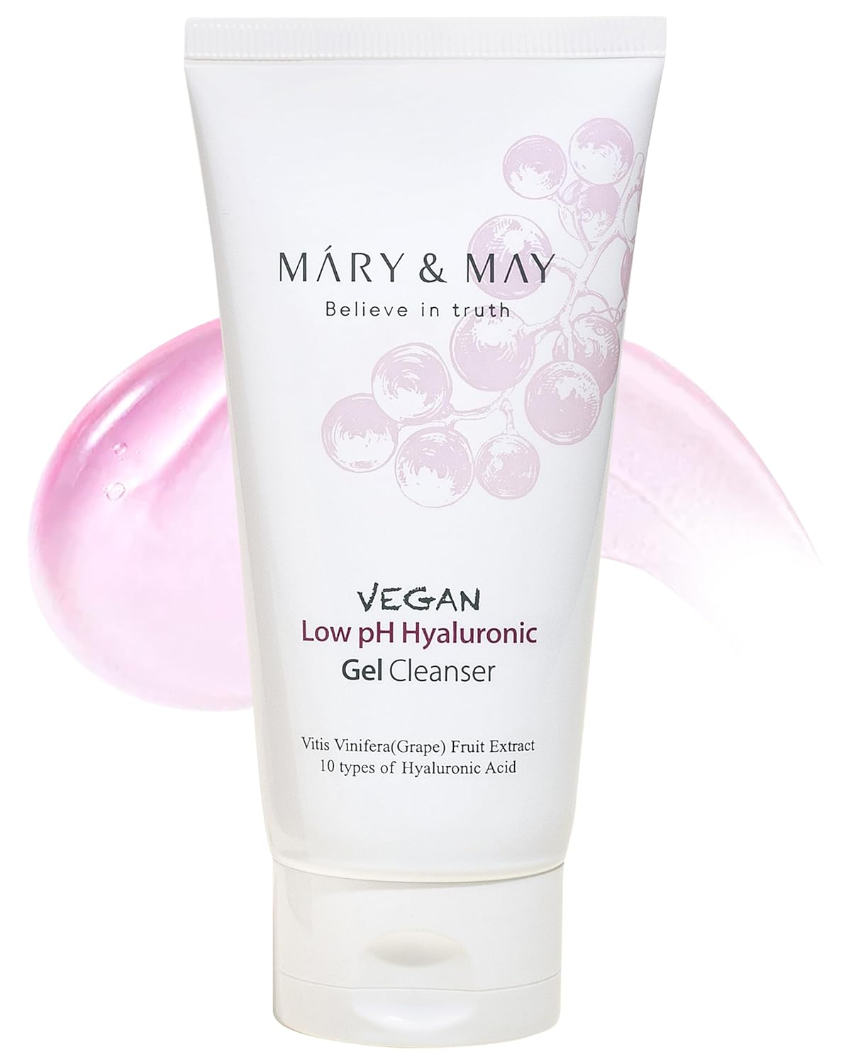 [Mary&May] Vegan Low pH Hyaluronic Gel to Foam cleanser 150ml Wepremiumng