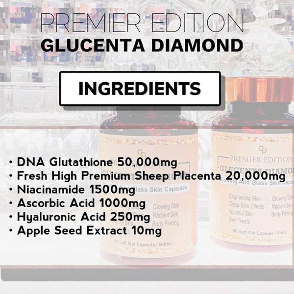 Glucenta Diamond Premier Edition - 50caps Wepremiumng