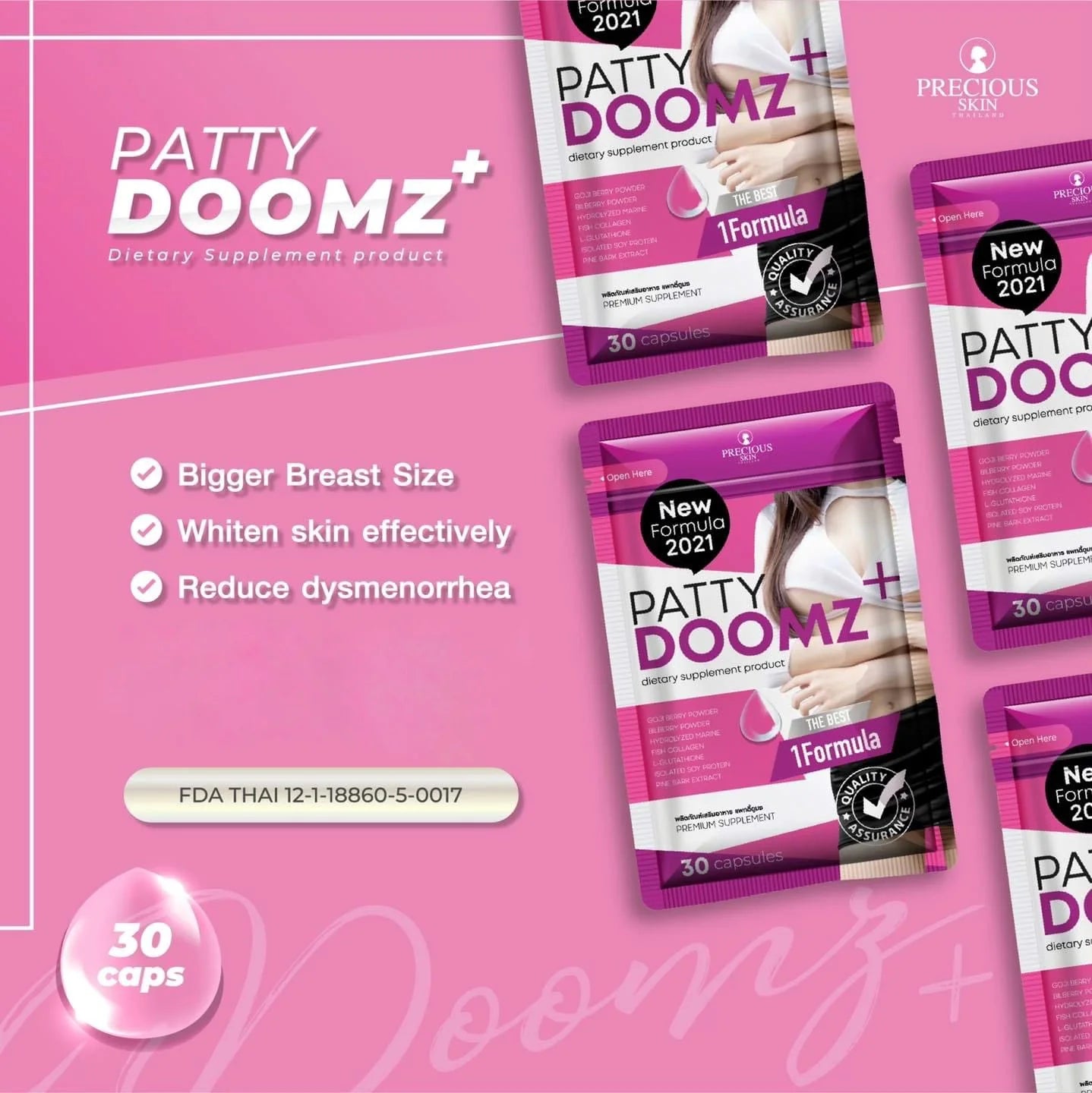 Patty Doomz Plus (30 Capsules) Wepremiumng