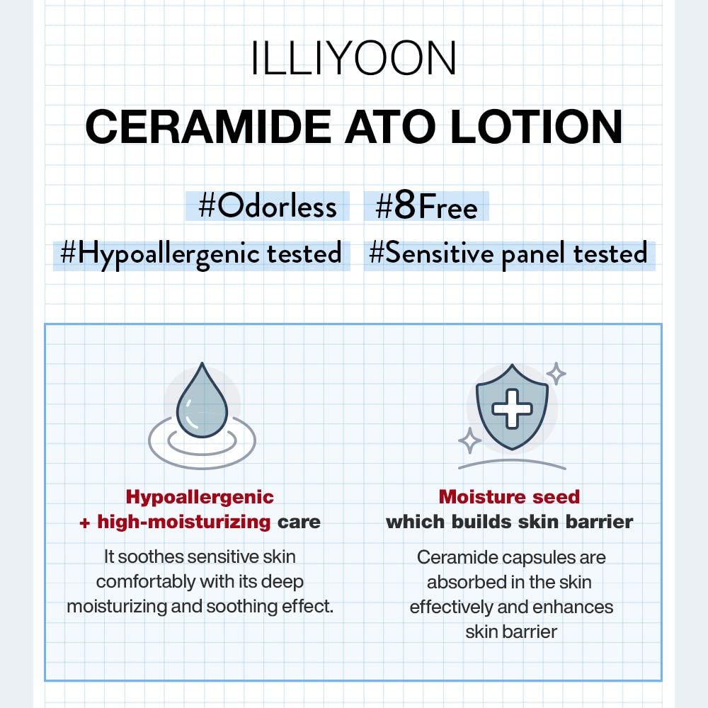 [ILLIYOON] Ceramide Ato Lotion 350ml Wepremiumng