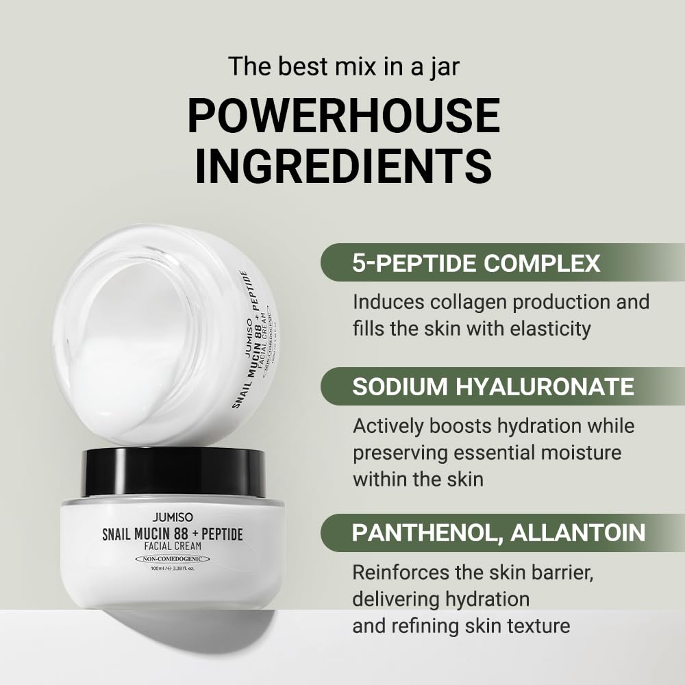 [Jumiso] Snail Mucin 88 + Peptide Cream 100ml Wepremiumng