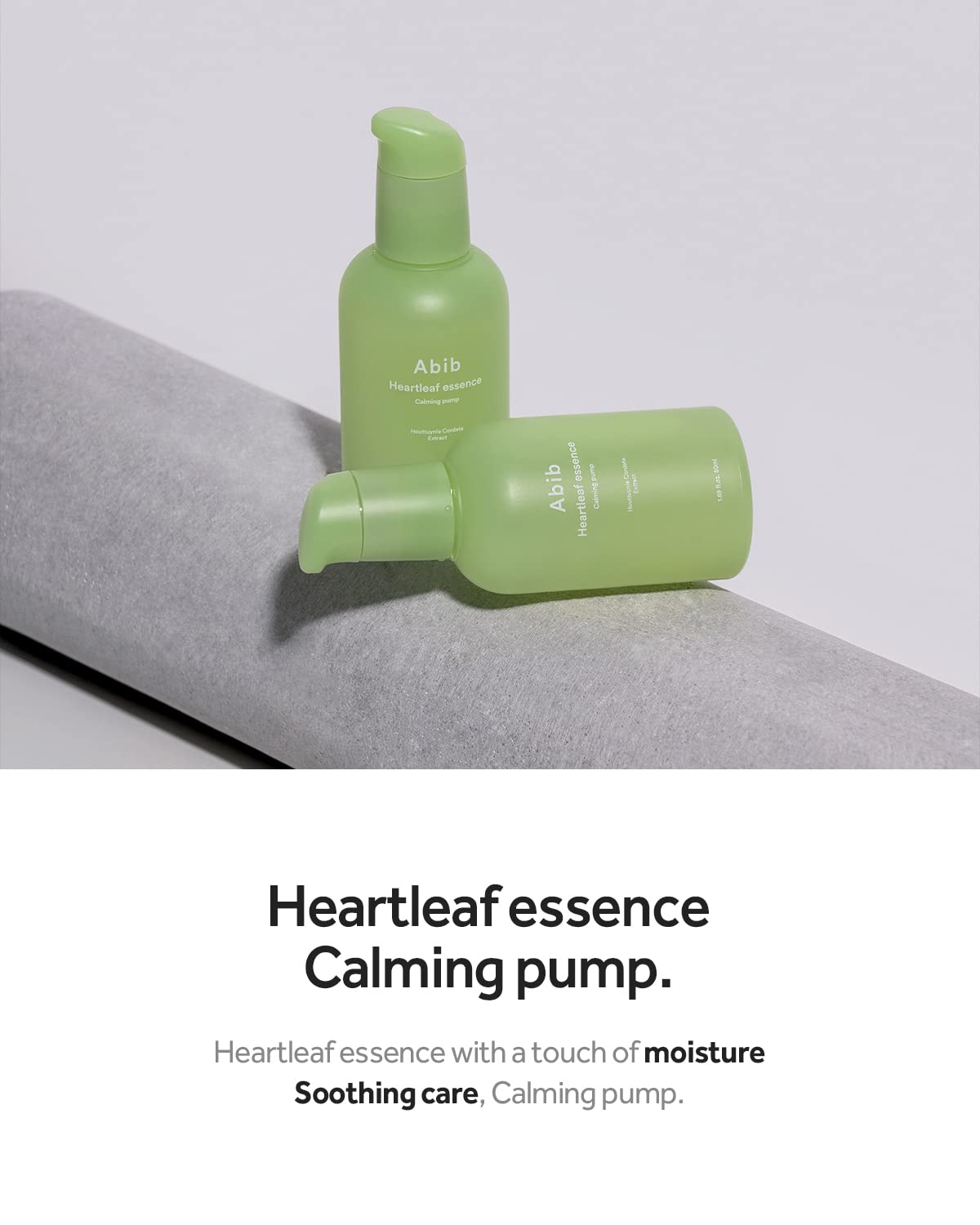 [Abib] Heartleaf Essence Calming Pump 50ml Wepremiumng