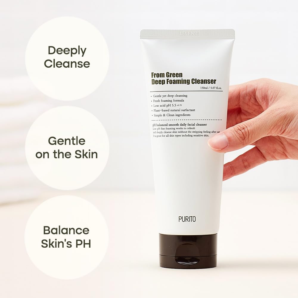 [Purito Seoul] From Green Deep Foaming Cleanser 150ml Wepremiumng