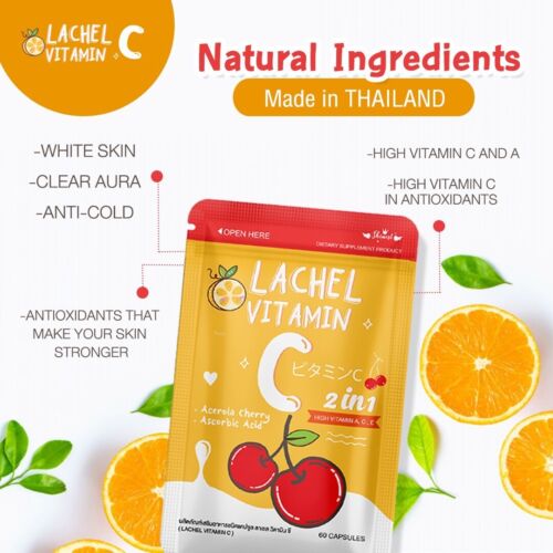 LACHEL Vitamin C Capsules 750mg Wepremiumng