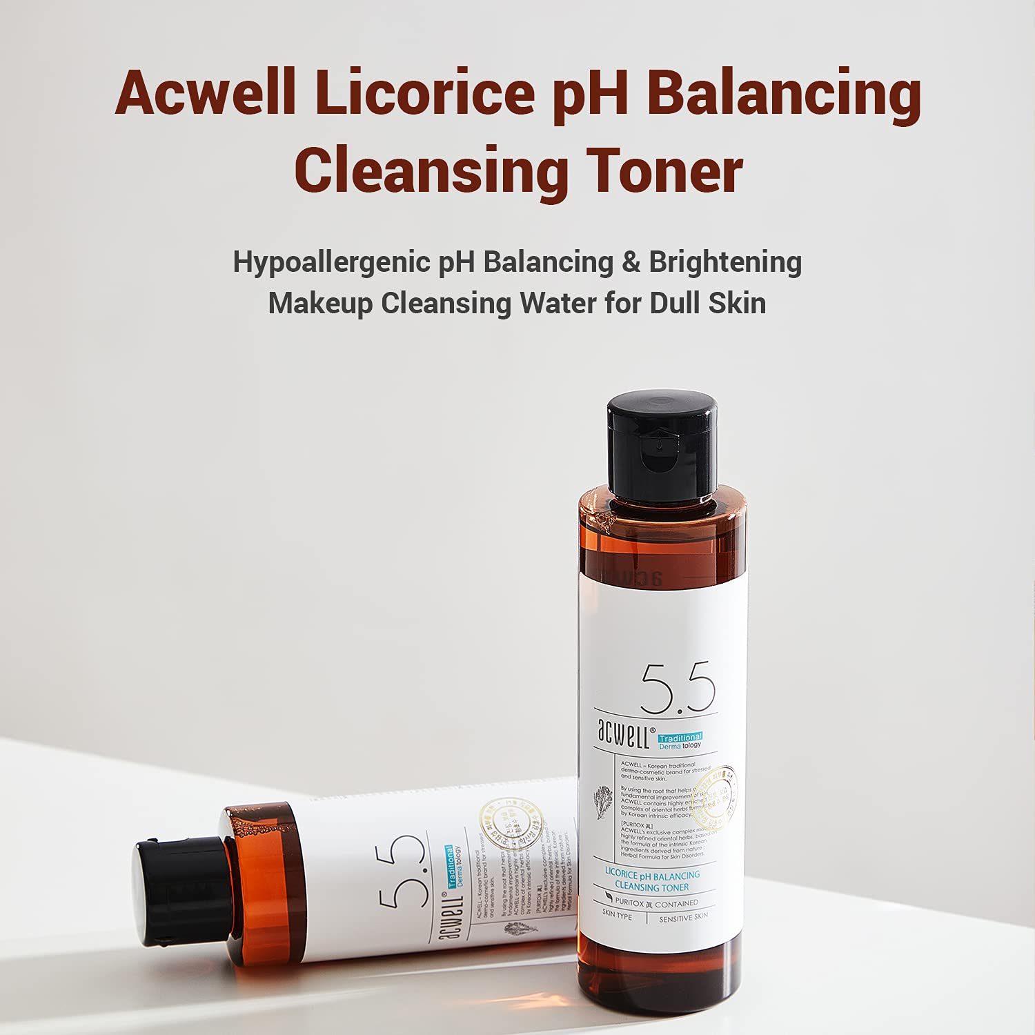 Acwell licorice ph online balancing cleansing toner